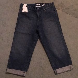 NWT Liz & co crop jeans size 6P
